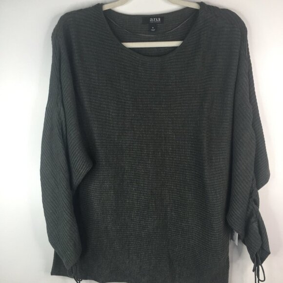 ANA A New Approach Gray Sweater New Size Small - Picture 1 of 8